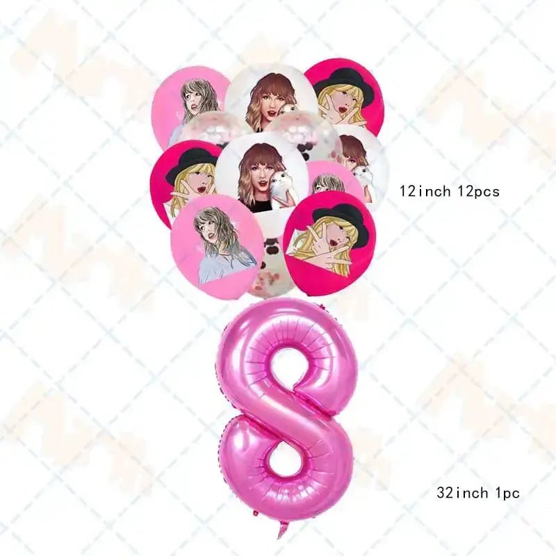 Taylor Birthday Party Supplies - Kaiju Mafia