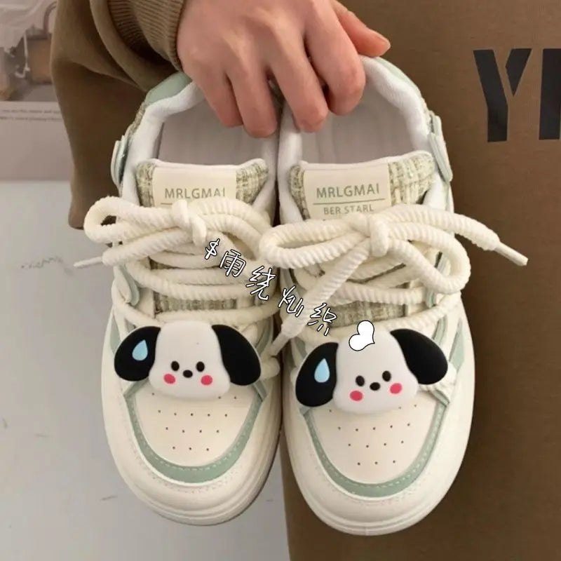 Sanrioed Hello Kitty Sneakers Kawaii Women&