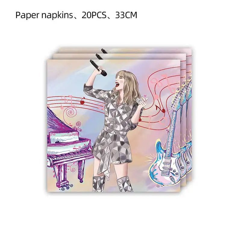 Taylor Swift Birthday Supplies - Kaiju Mafia