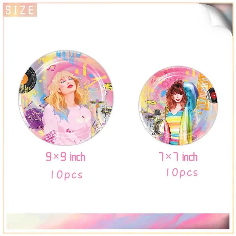 Taylor Swift Birthday Supplies - Kaiju Mafia