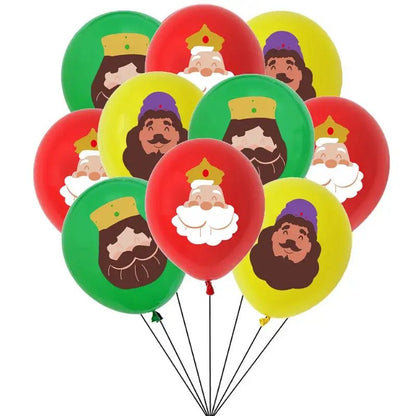 Round Clear Merry Christmas - Kaiju Mafia