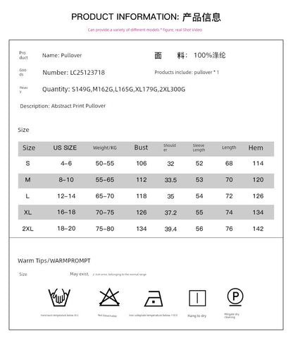 2024 Summer Abstract Print Chiffon Shirt for Women - Slim Fit Statement Top - Kaiju Mafia