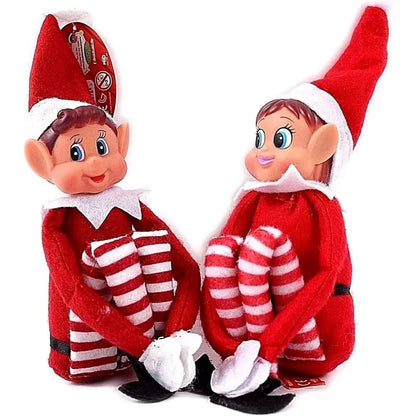 Naughty Christmas Elf Plush