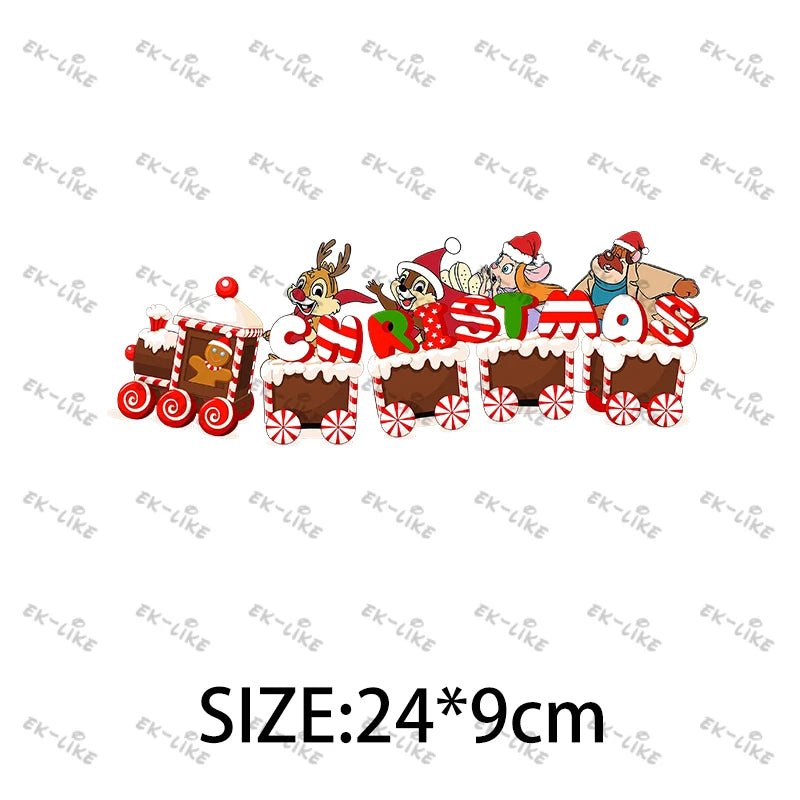 Disney Christmas Iron Transfers - Kaiju Mafia