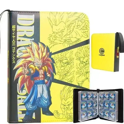 400pcs/900pcs Card Album Book Anime Dragon Ball Collection Card Storage Folder Hold Vegeta Iv Game Cards Binder Holder Gift