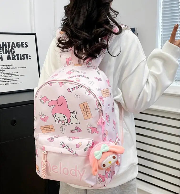 Kuromi Fashion Backpack Girls