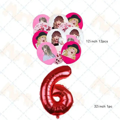 Taylor Birthday Party Supplies - Kaiju Mafia