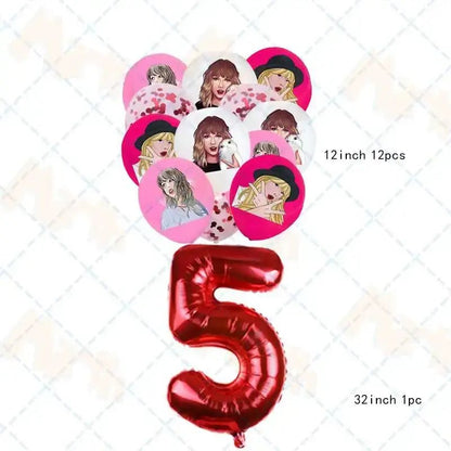 Taylor Birthday Party Supplies - Kaiju Mafia