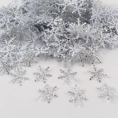 Glitter Christmas Snowflakes Confetti