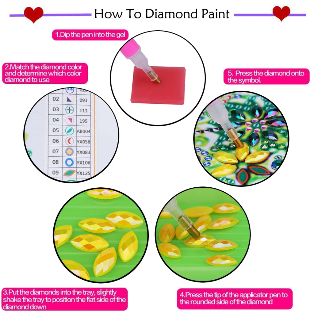 DIY Diamond Painting Cards