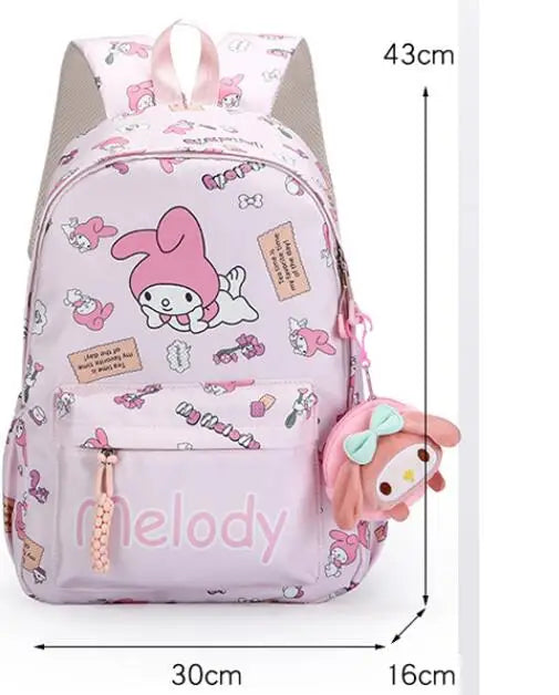 Kuromi Fashion Backpack Girls