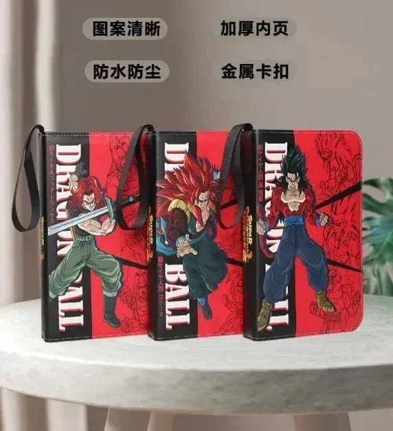 400pcs/900pcs Card Album Book Anime Dragon Ball Collection Card Storage Folder Hold Vegeta Iv Game Cards Binder Holder Gift