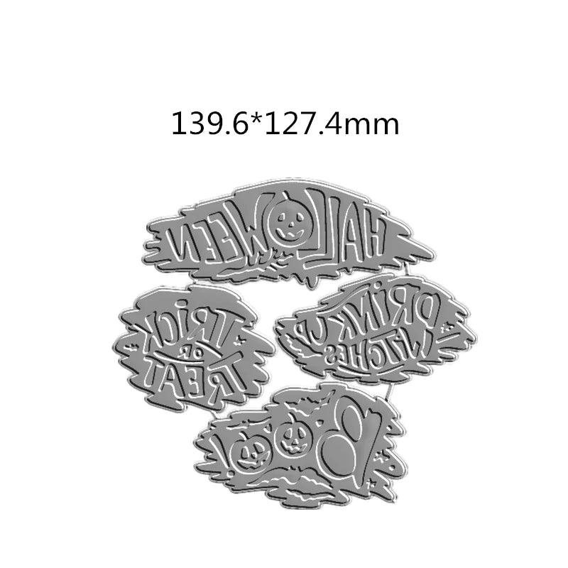 Christmas Embossing Cutting Dies - Kaiju Mafia