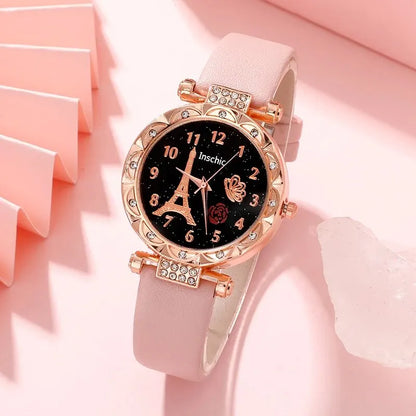 Exquisite Floral Women’s Watch