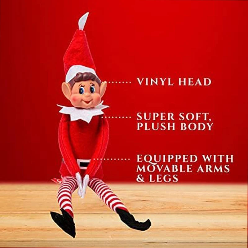 Naughty Christmas Elf Plush