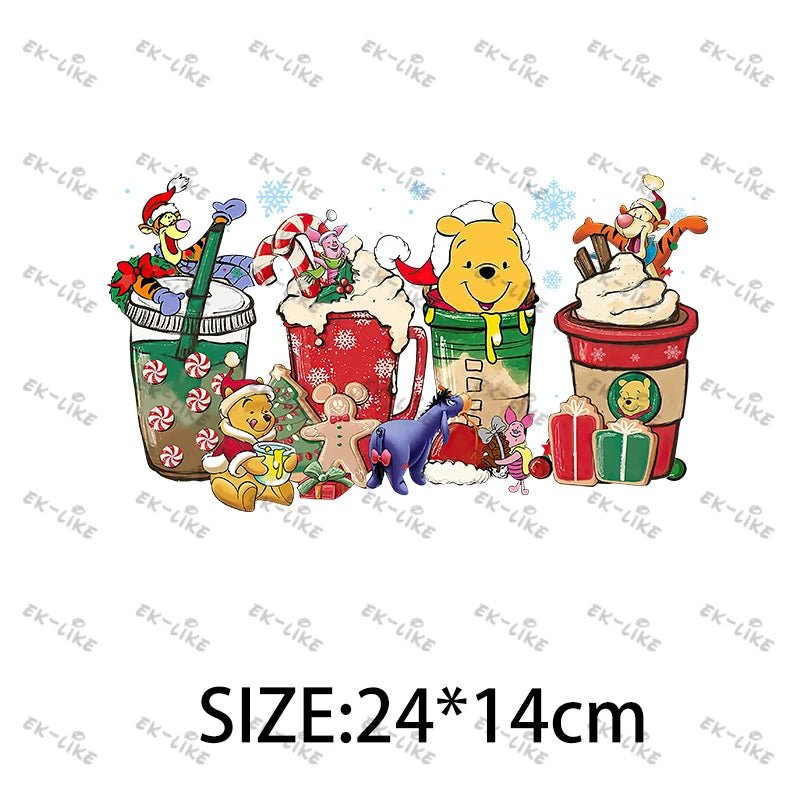 Disney Christmas Iron Transfers - Kaiju Mafia