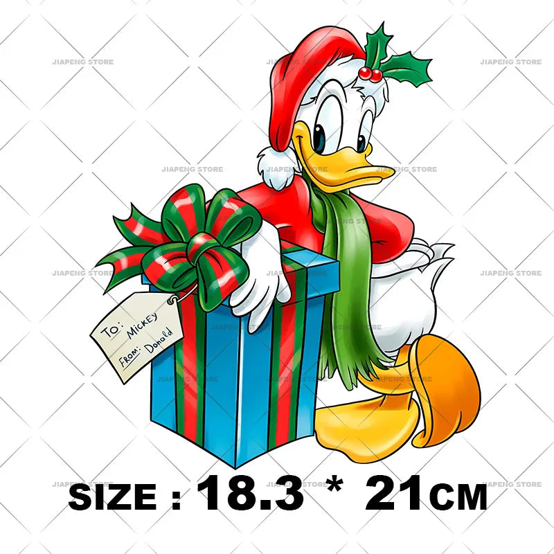 Minnie Mouse Christmas Stickers