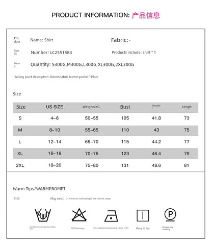2024 Spring &amp; Fall New Arrival Washed Denim Jacket Women&