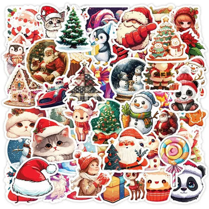 Aesthetic Christmas PVC Stickers