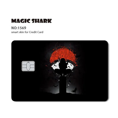 New Cool Anime Dragon Ball Naruto Credit Debit Metro Card Sticker Skin Film Front Side Small Chip Large Chip - Kaiju Mafia