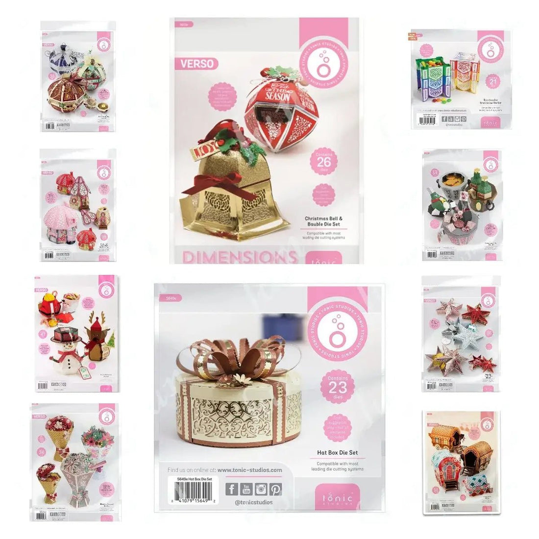 Christmas Bell Bauble Dies - Kaiju Mafia