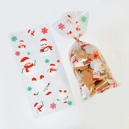 Transparent Christmas Gift Bags - Kaiju Mafia