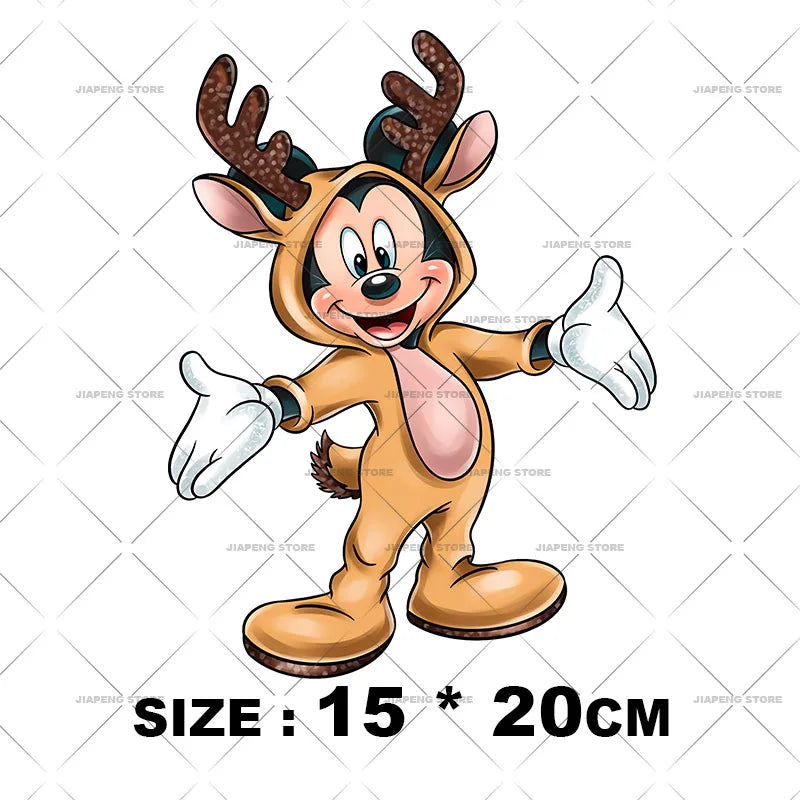 Minnie Mouse Christmas Stickers