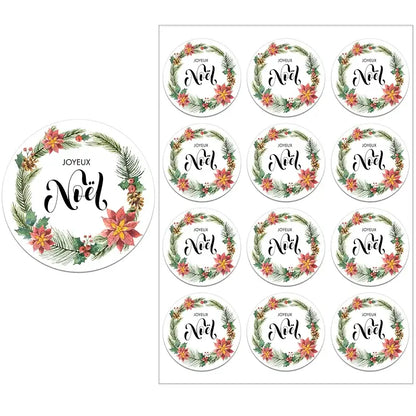 Joyeux Noël Christmas Stickers