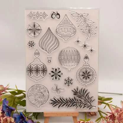 Christmas Clear Stamps Set