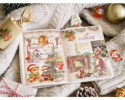 Christmas Bronzing Craft Stickers - Kaiju Mafia