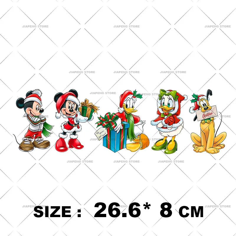 Minnie Mouse Christmas Stickers