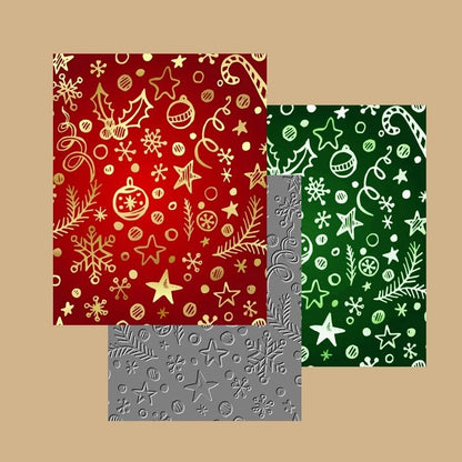 Christmas Embossing Cutting Dies - Kaiju Mafia