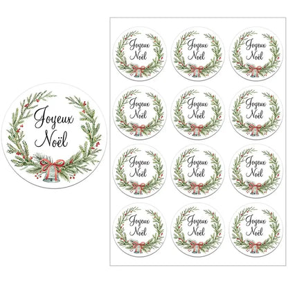 Joyeux Noël Christmas Stickers