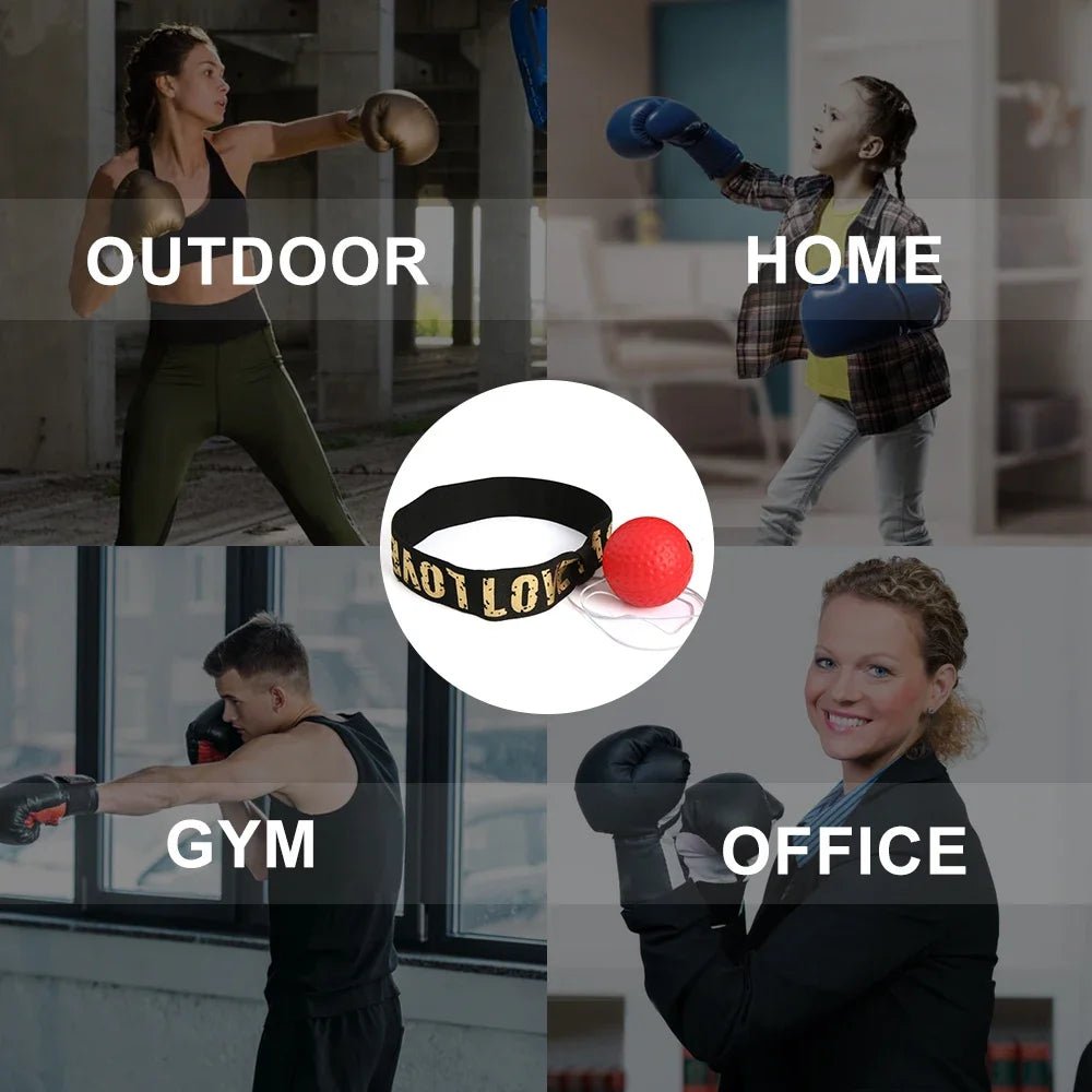 Head - Mounted Boxing Speed Ball - Kaiju Mafia