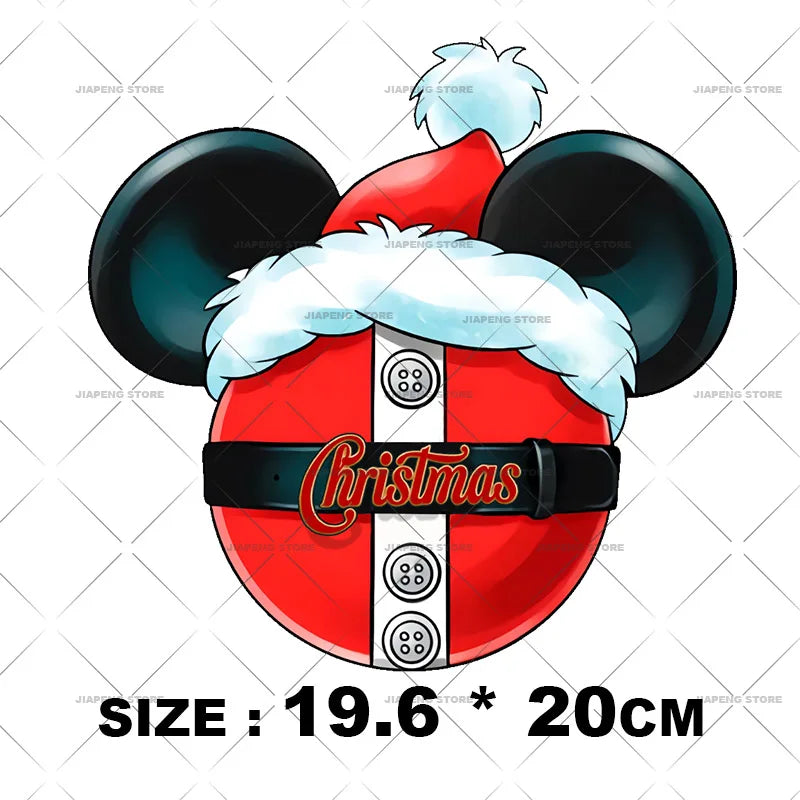 Minnie Mouse Christmas Stickers