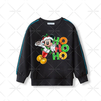 Minnie Mouse Christmas Heat Transfer Vinyl Stickers for Kids Clothes Disney Mickey Decor Print Luxury Iron on Patches on Bag DIY - Kaiju Mafia