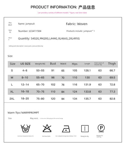 2024 Summer New Arrival Pure Color Halter Jumpsuit Women&