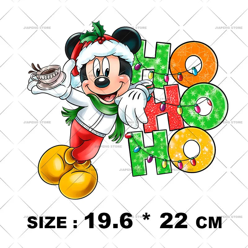 Minnie Mouse Christmas Stickers