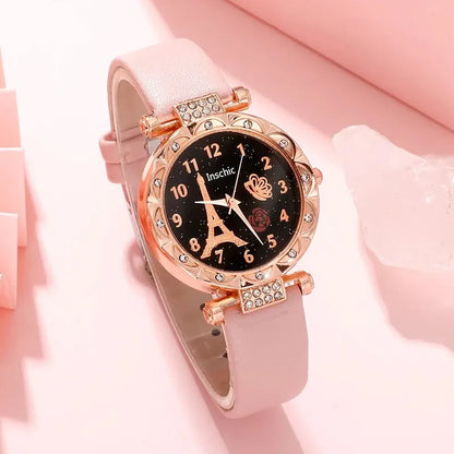 Exquisite Floral Women’s Watch