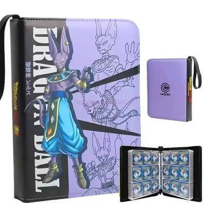 400pcs/900pcs Card Album Book Anime Dragon Ball Collection Card Storage Folder Hold Vegeta Iv Game Cards Binder Holder Gift