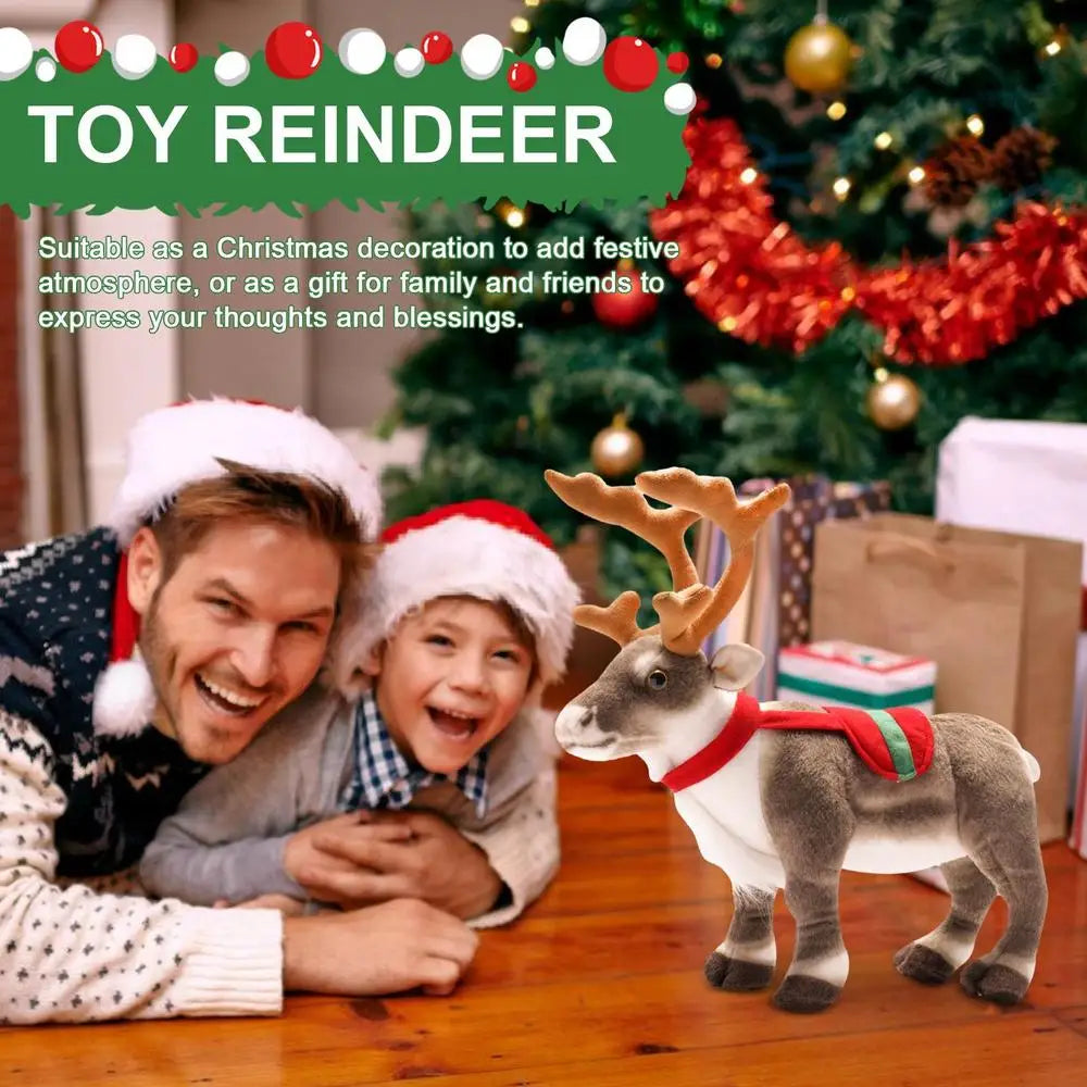 Cute Christmas Reindeer Plush