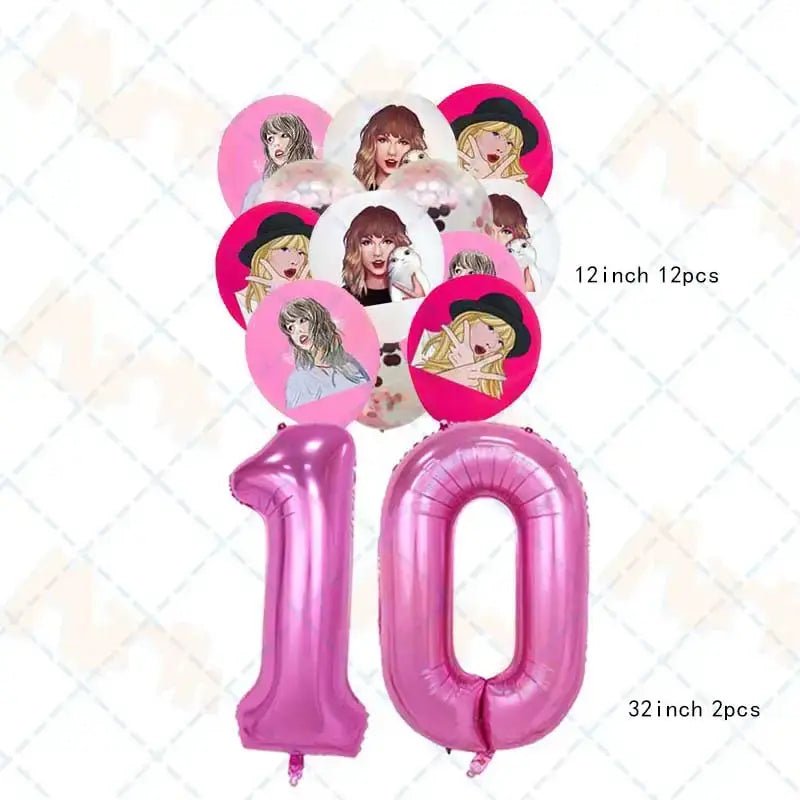 Taylor Birthday Party Supplies - Kaiju Mafia