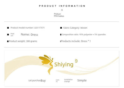 European and American Personalized Doll Shirt Loose Long Sleeves Dress Thin Autumn Thin Covering Belly Thin Long Sleeves Knee - Length Skirt - Kaiju Mafia