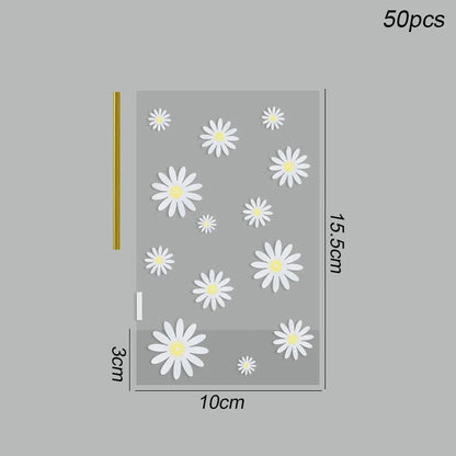 Clear Daisy Candy Bags - Kaiju Mafia