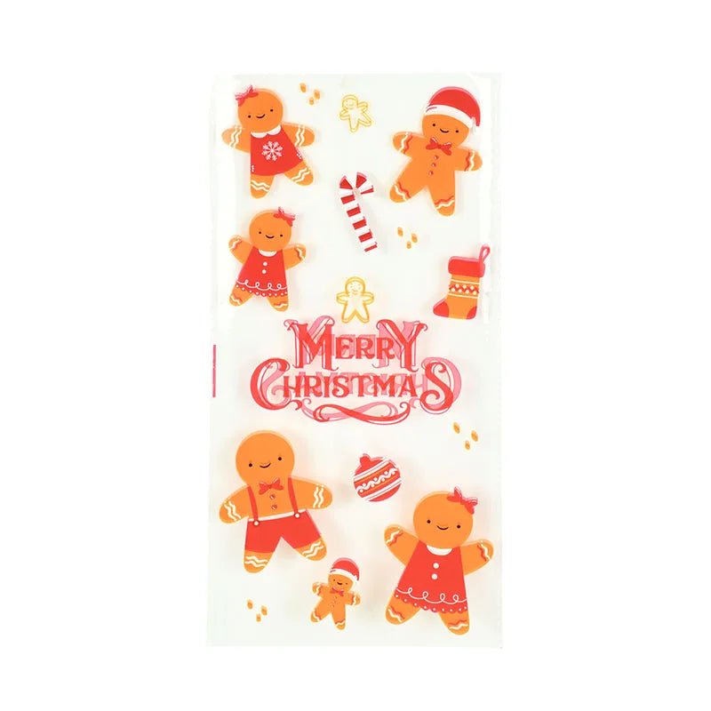 Transparent Christmas Gift Bags - Kaiju Mafia