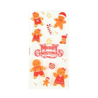 Transparent Christmas Gift Bags - Kaiju Mafia