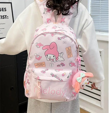 Kuromi Fashion Backpack Girls