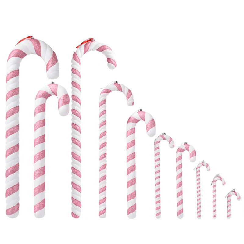 Pink Candy Cane Ornaments