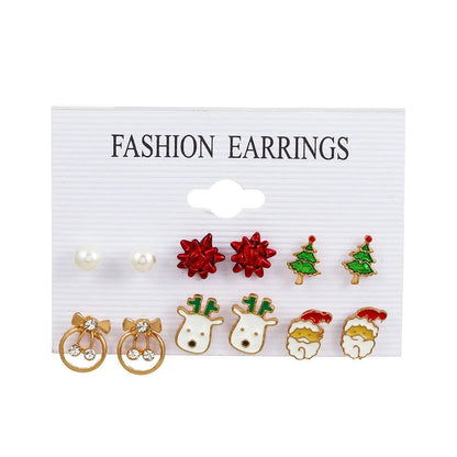 Christmas Snowflake Bell Earrings - Kaiju Mafia