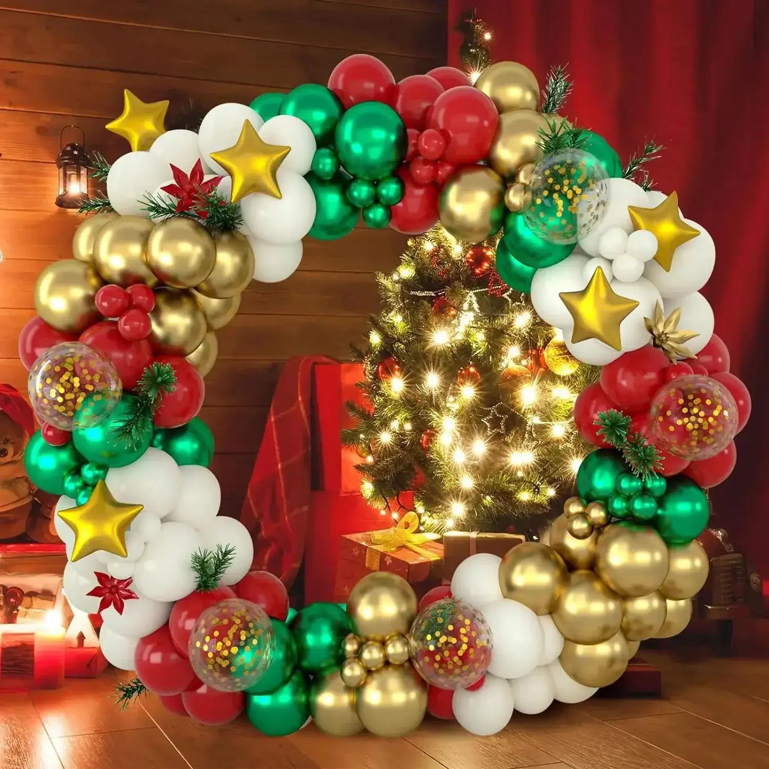 Christmas Balloon Garland Kit